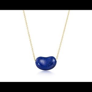 Limited Edition Tiffany and Co Blue Bean Necklace